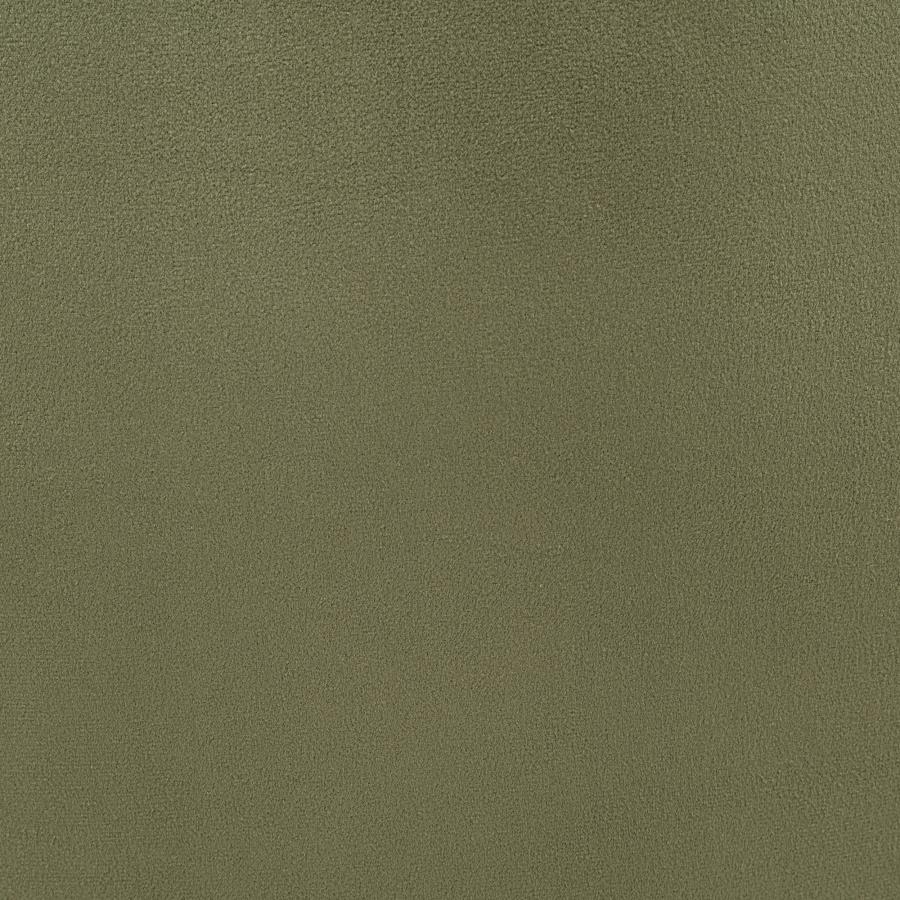 Myernick Velvet Upholstered Swivel Accent Chair Olive