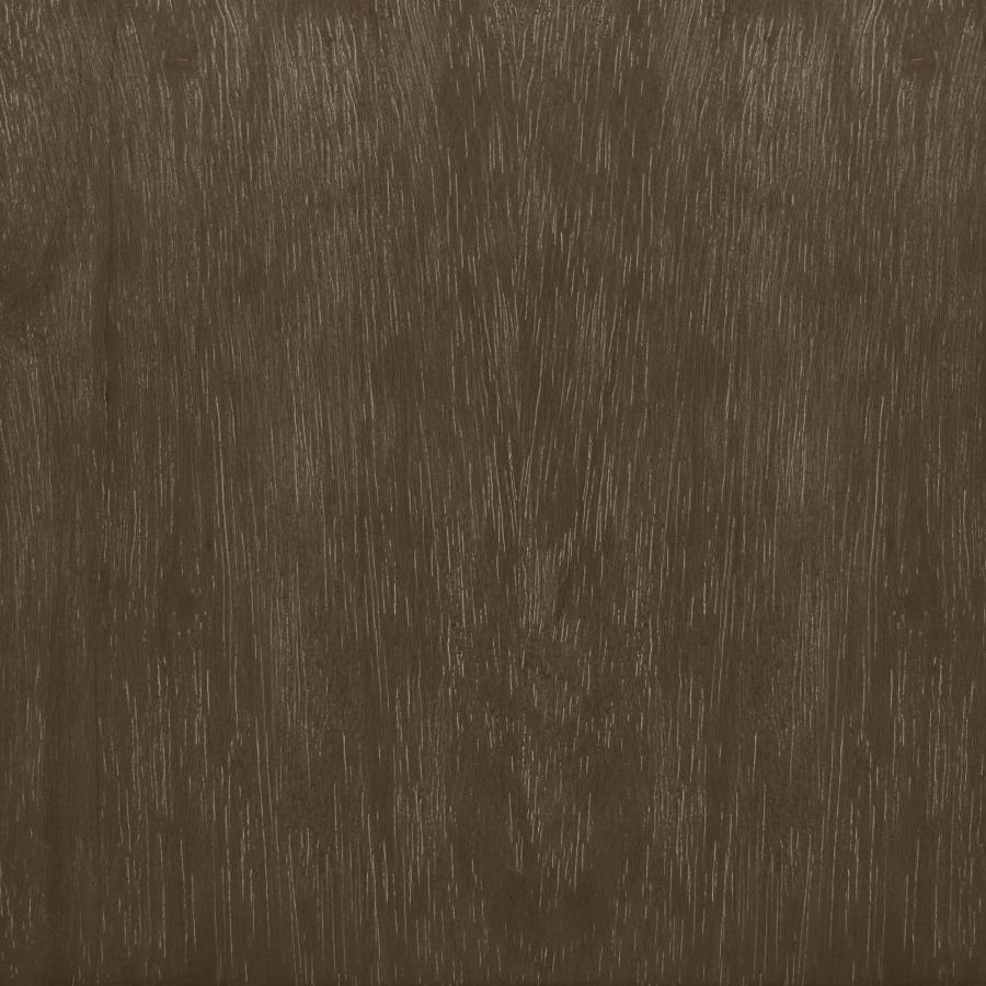 Blanchett Upholstered Bobbin Accent Chair Beige and Distressed Brown