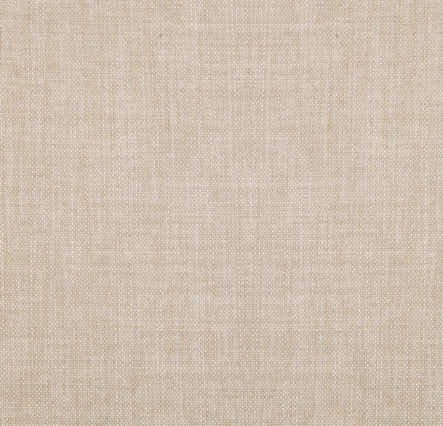 Blanchett Upholstered Bobbin Accent Chair Beige and Distressed Brown