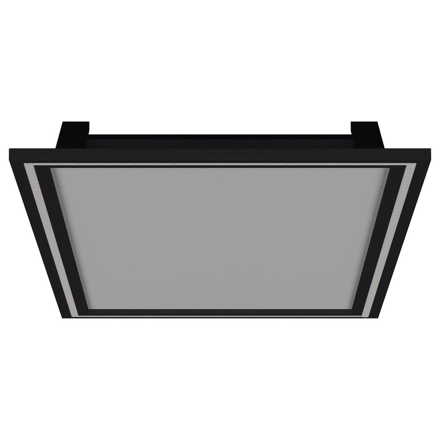 Windrose 28 x 67 Inch Tempered LED Standing Mirror Black