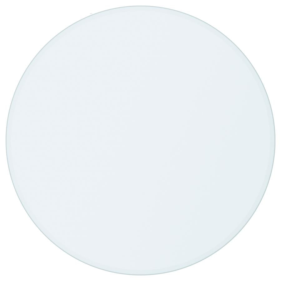 Glass Tops 48-inch 6mm Round Clear Tempered Glass Top