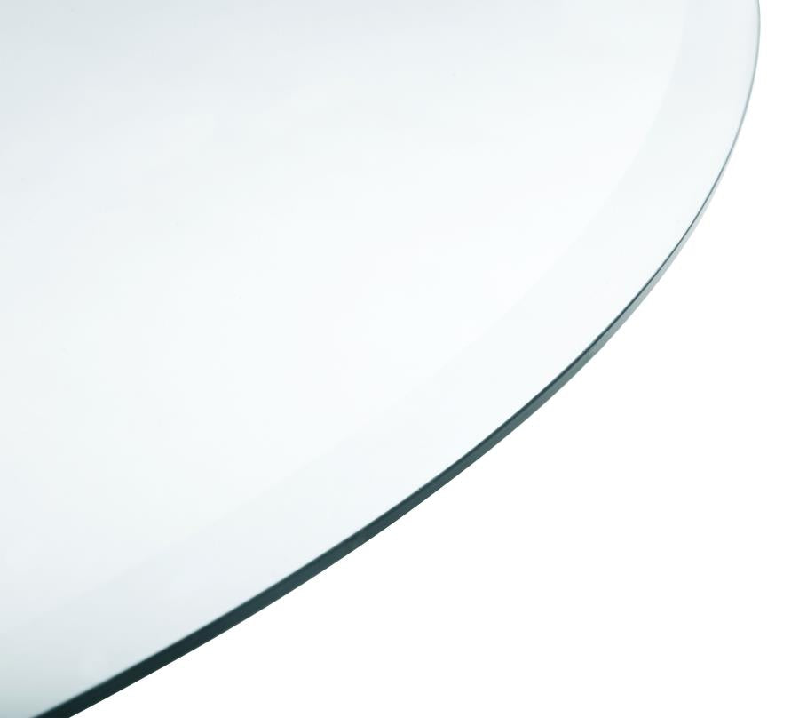 Glass Tops 48-inch 6mm Round Clear Tempered Glass Top
